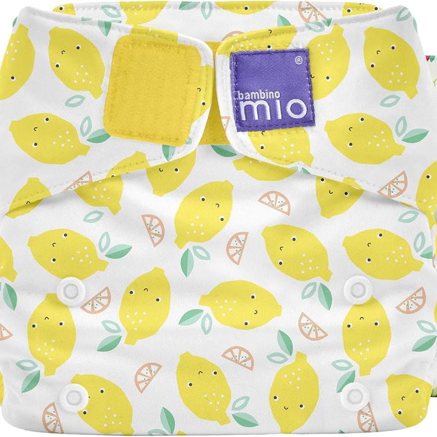 Bambino Mio Miosolo Classic Reusable Nappies Set Cute Fruit Design